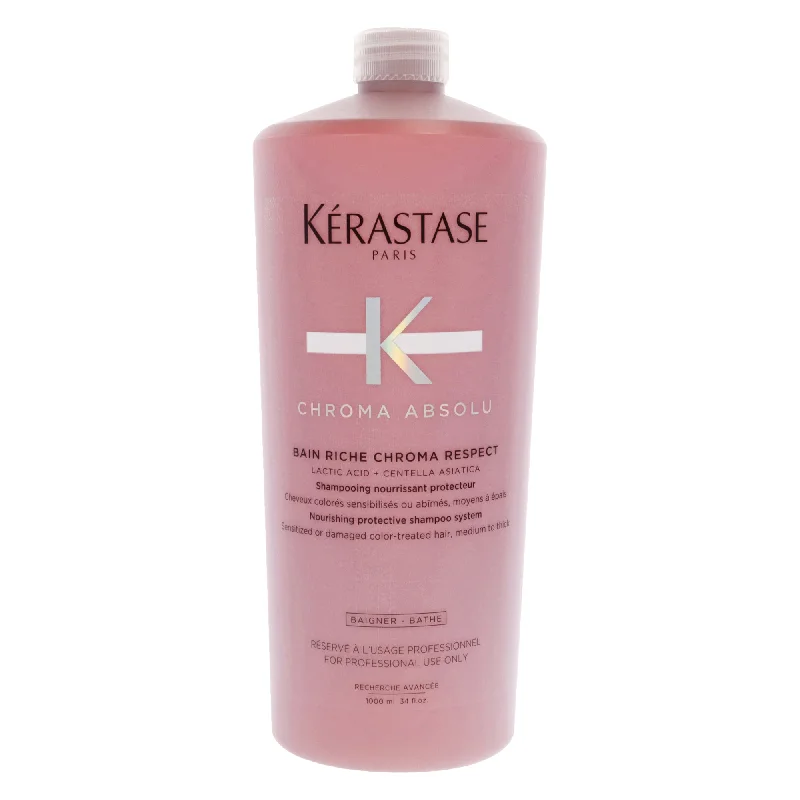 Dread sculpting wax-Kerastase Chroma Absolu Bain Riche Respect Shampoo by Kerastase for Unisex - 34 oz Shampoo