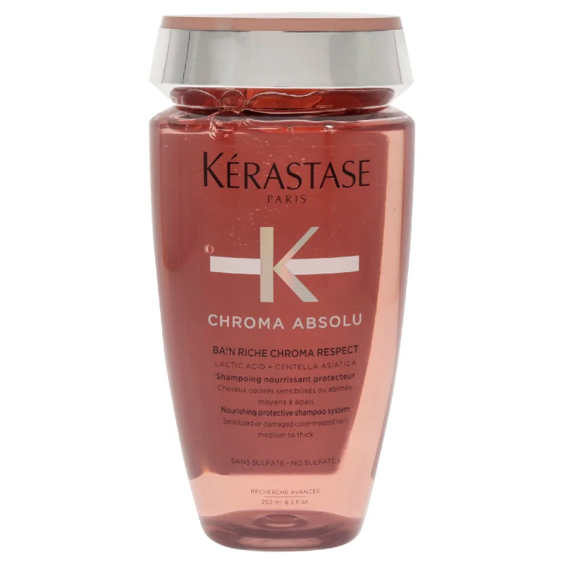 Sage shampoo-Kerastase Chroma Absolu Bain Riche Respect Shampoo by Kerastase for Unisex - 8.5 oz Shampoo