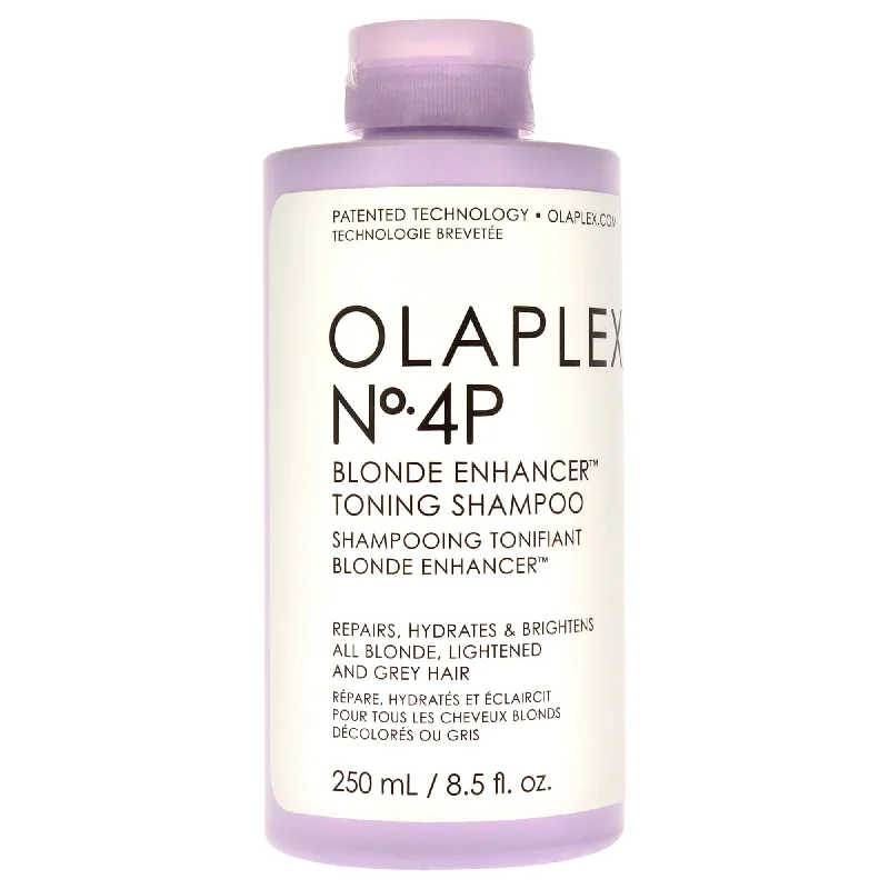 Dusting powder-Olaplex No 4P Blonde Enhacer Toning Shampoo by Olaplex for Unisex - 8.5 oz Shampoo