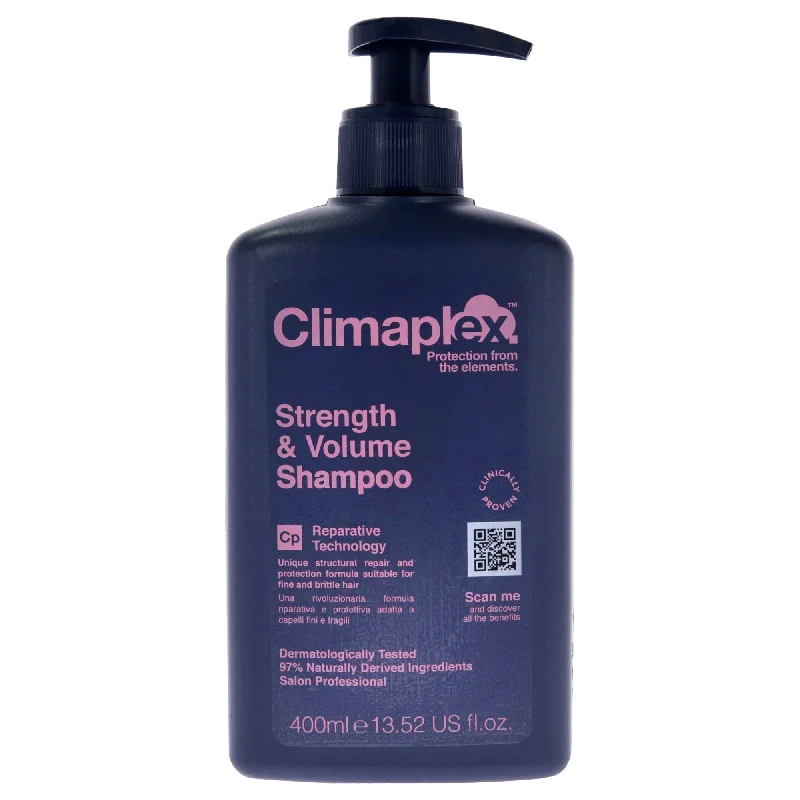 Flash conditioner-Climaplex Strength and Volume Shampoo by Climaplex for Unisex - 13.52 oz Shampoo