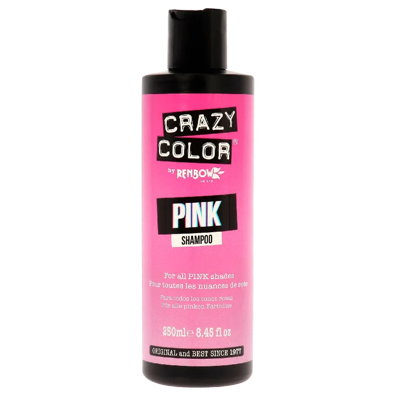 Frizz soothing cream-Crazy Color Vibrant Color Shampoo - Pink by Crazy Color for Unisex - 8.45 oz Shampoo