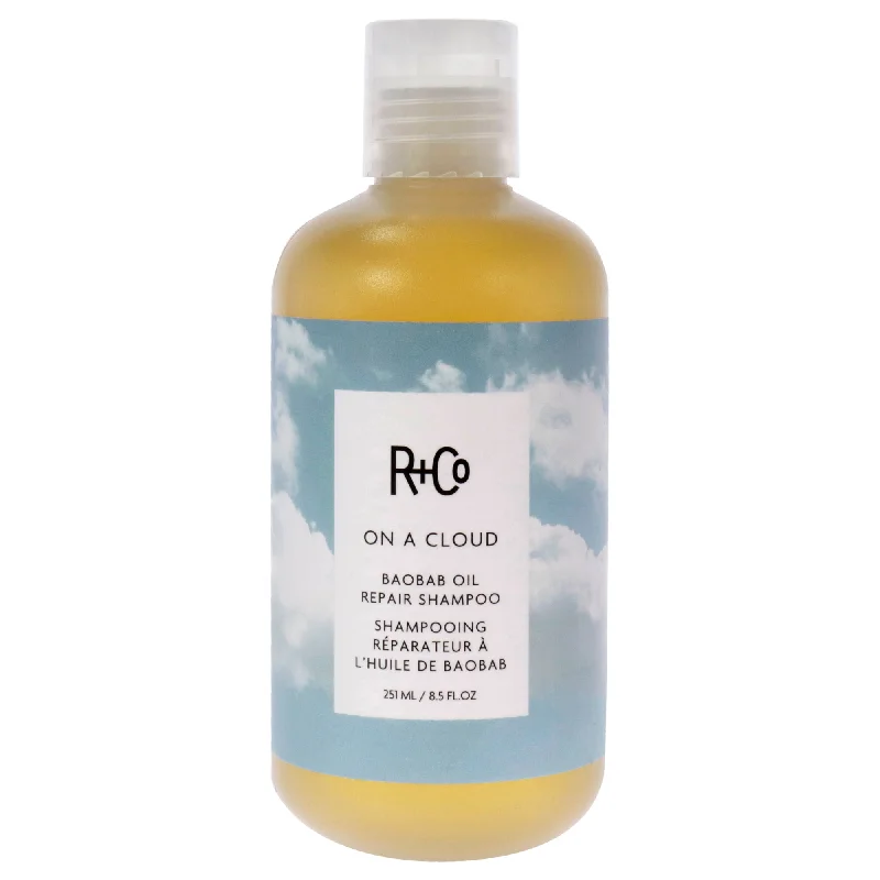 Curl boosting mist-R+Co On a Cloud Baobab Oil Repair Shampoo by R+Co for Unisex - 8.5 oz Shampoo