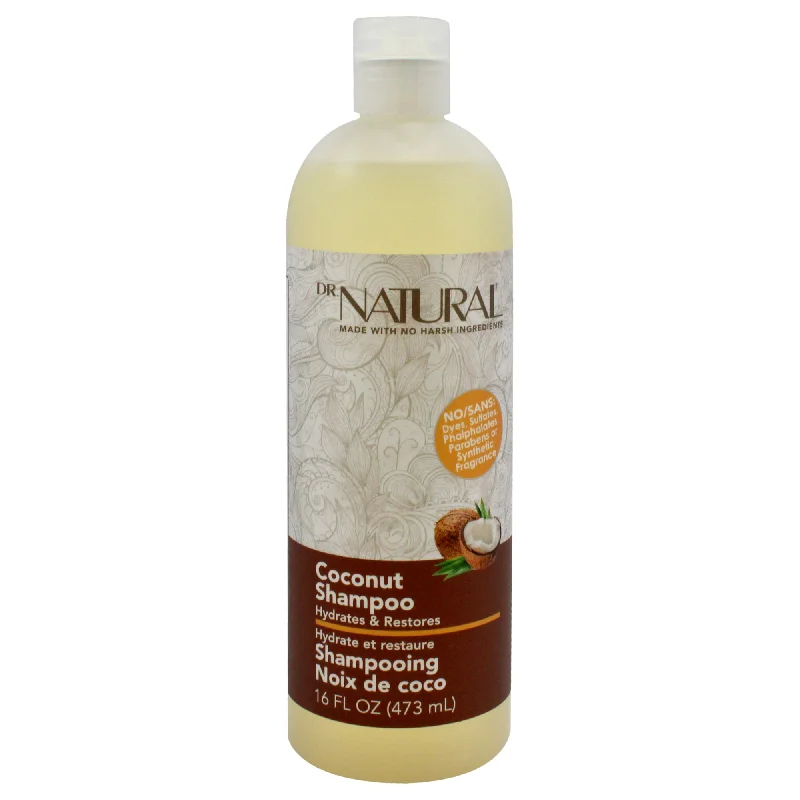 Nourishing mask-Dr. Natural Intense Hydration Shampoo - Coconut by Dr. Natural for Unisex - 16 oz Lotion