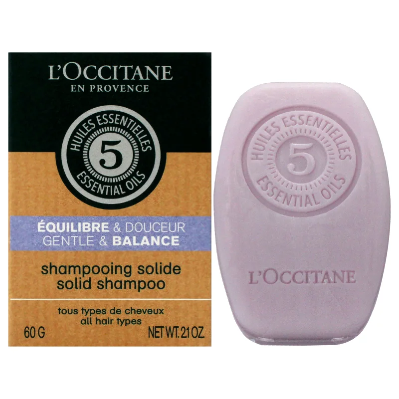 Breakage reducing cream-L'Occitane Gentle and Balance Solid Shampoo by LOccitane for Unisex - 2.1 oz Shampoo