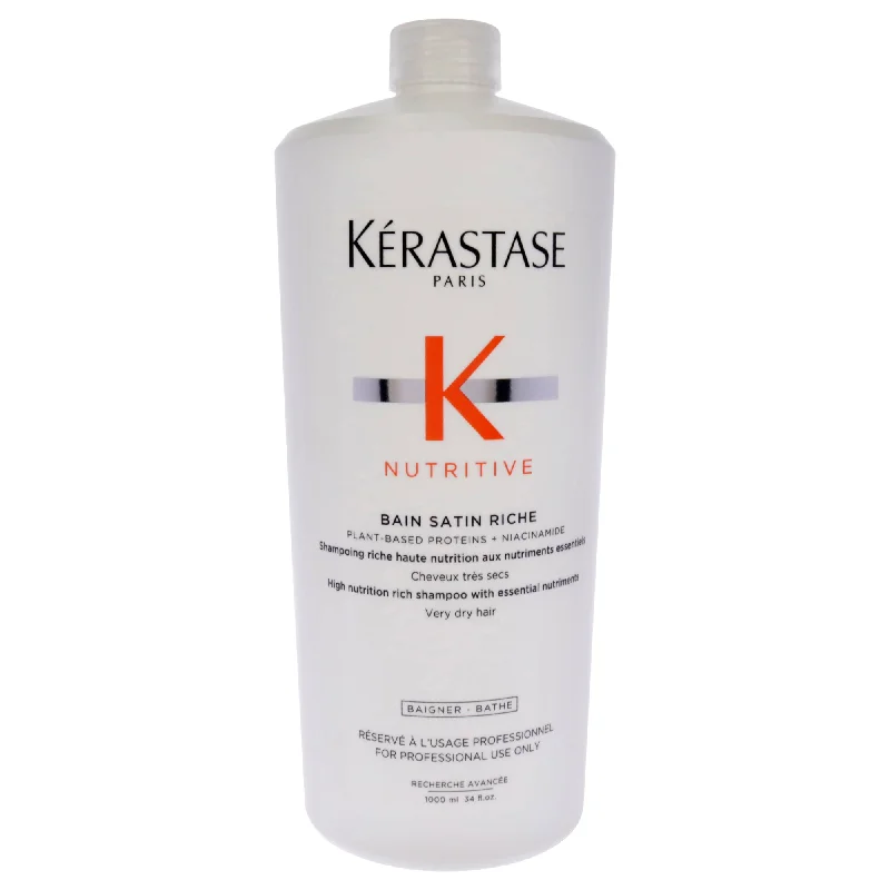 Cooling balm-Kerastase Nutritive Bain Satin Riche Shampoo by Kerastase for Unisex - 34 oz Shampoo