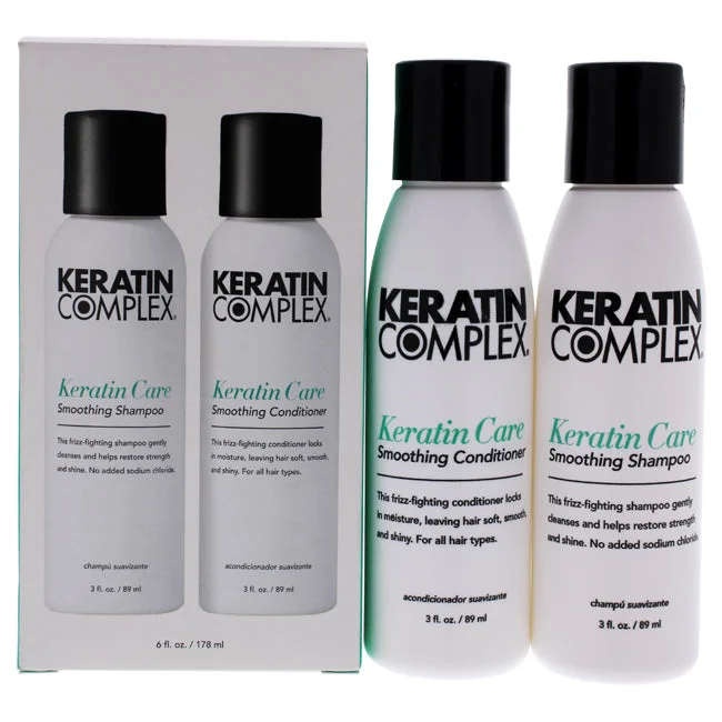 Holding gel-Keratin Complex Keratin Complex Care Smoothing Kit by Keratin Complex for Unisex - 2 x 3 oz Shampoo, Conditioner