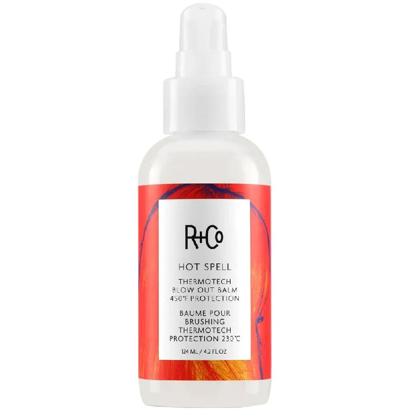 Hair care routine for radiance-R+CO Hot Spell Blow Out Balm 4.2 oz