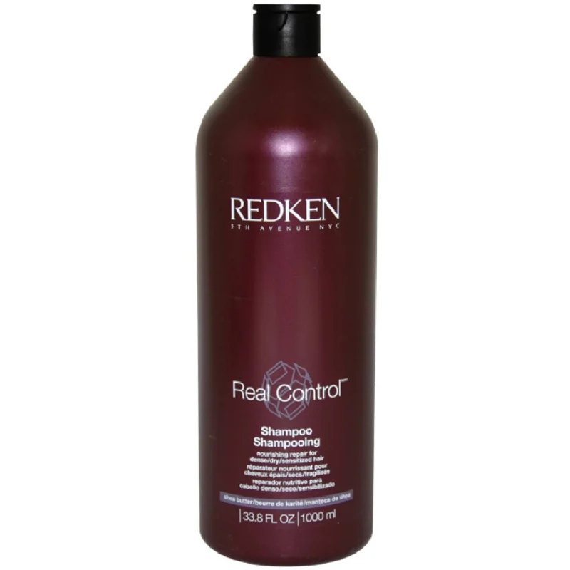 Straightening balm-Redken Real Control Shampoo for Dry Hair 33.8 oz