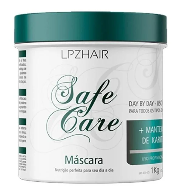 Natural hair care for curl fullness-Safe Care Daily Nourishing Shea Butter Hair Treatment Mask 1Kg - Lpzhair