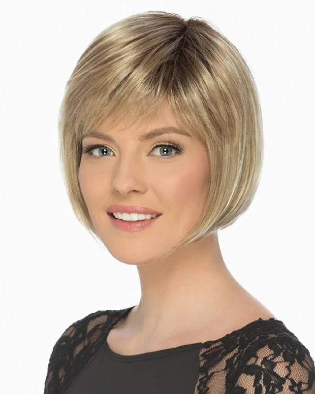 Synthetic wigs with coiled texture-Sandra | Monofilament Synthetic Wig by Estetica