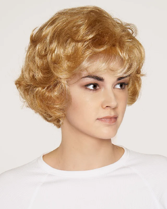 Synthetic wigs with bent bangs-Sassy | Synthetic Wig by Aspen