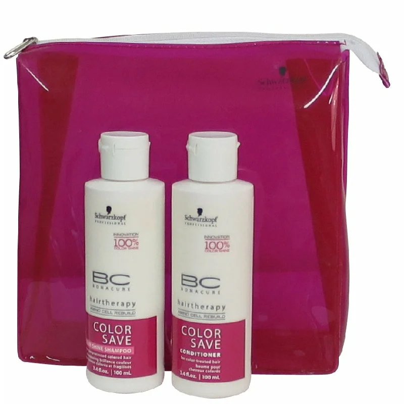 Defining lotion-Schwarzkopf BC Bonacure Color Save Shampoo Conditioner Travel Kit 3.4 oz