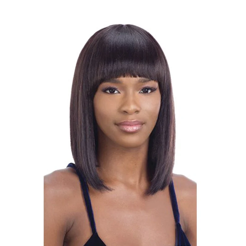 real person hair ring fine craft-SHAKE N GO Naked Brazilian Natural 100% Human Hair Wig DION