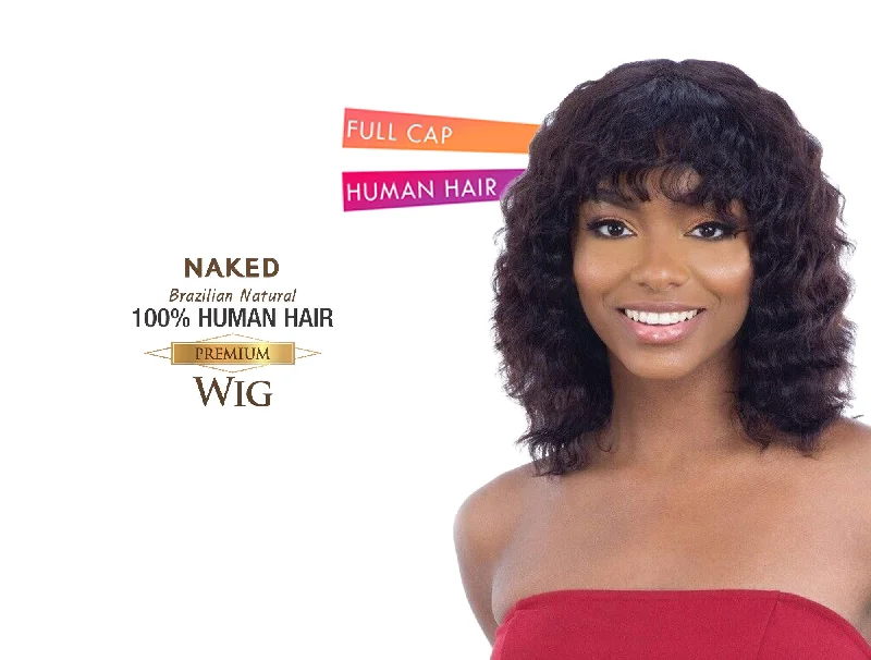 real person hair ring unique band-SHAKE N GO NAKED BRAZILIAN NATURAL 100% HUMAN HAIR WIG HAUTY