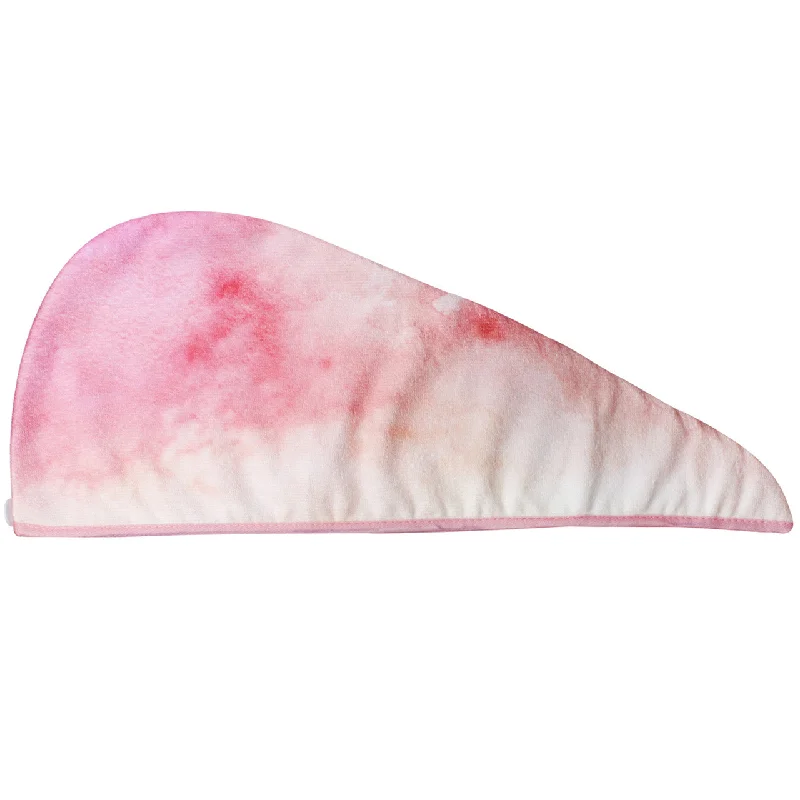 Spa Solutions Hair Turban (Pink Tie Dye)