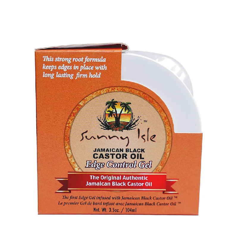 Sunny Isle Jamaican Black Castor Oil Edge Hair Gel 3.5oz