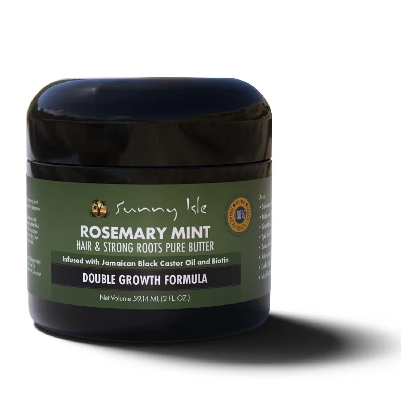 Sunny Isle Rosemary Mint Hair & Strong Roots Pure Butter w/ Jamaican Black Castor Oil (59.14ml/2oz)