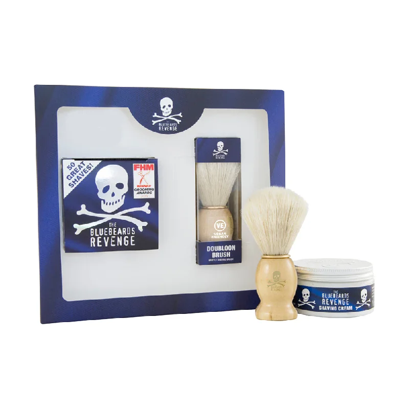 Scalp spark lotion-The Bluebeards Revenge Shaving Cream & Doubloon Kit