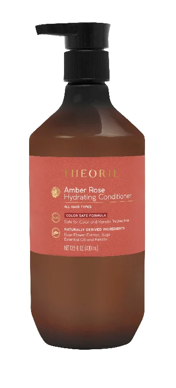 Glossy gel-Theorie Amber Rose Shampoo - 400ml