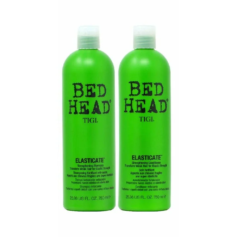 Texture defining lotion-Tigi Bed Head Elasticate Strengthening Shampoo and Conditioner Duo 25.36 oz