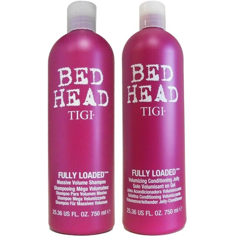 Texture sculpting lotion-TIGI Bed Head Fully Loaded Massive Volume Shampoo and Conditioner Duo 25.36 oz