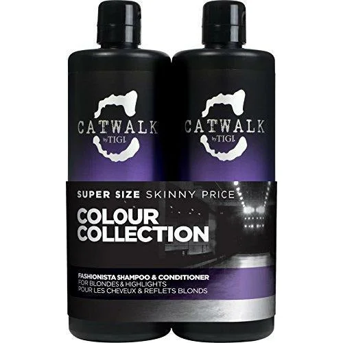 Peppermint oil-tigi catwalk by tigi fashionista violet shampoo + conditioner tween duo pack, 25.36 oz