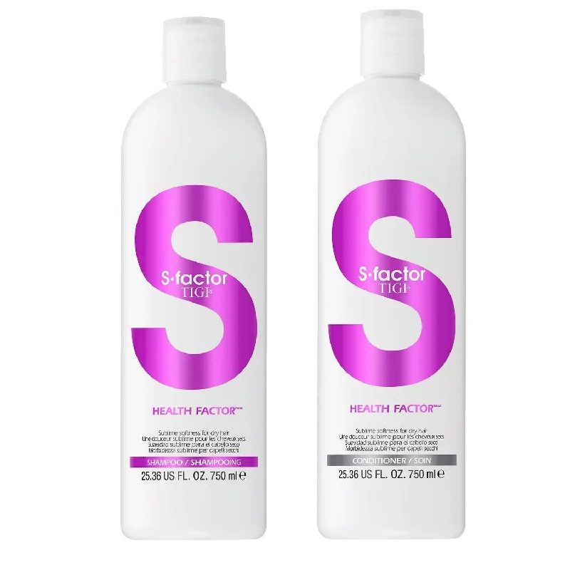 Bonding lotion-Tigi S Factor Health Factor Shampoo & Conditioner  25.36 oz Duo