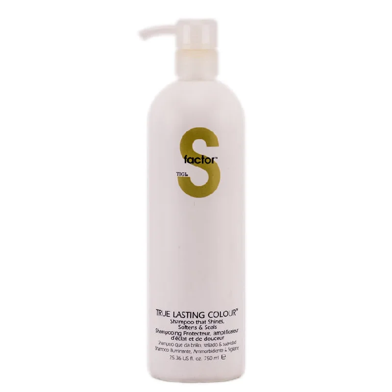 Thinning soothing lotion-Tigi S Factor True Lasting Color Shampoo 25.36 Oz