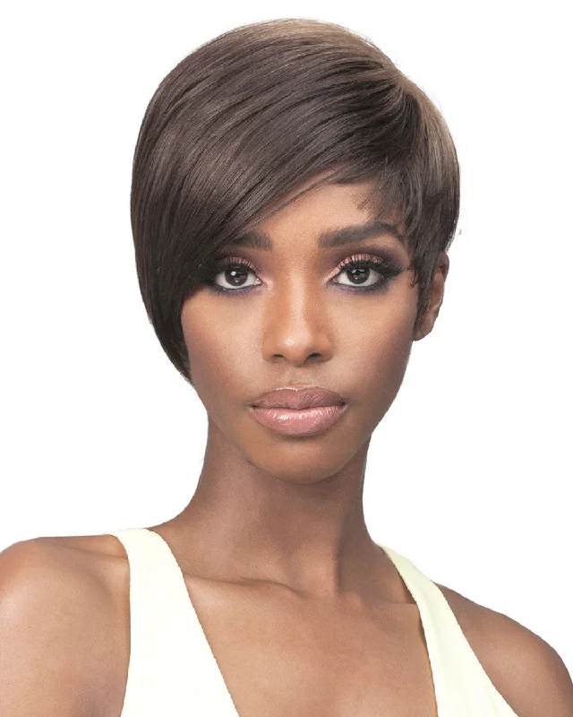 Synthetic wigs with full strands-Toni | Monofilament Crown Synthetic Wig by Bobbi Boss