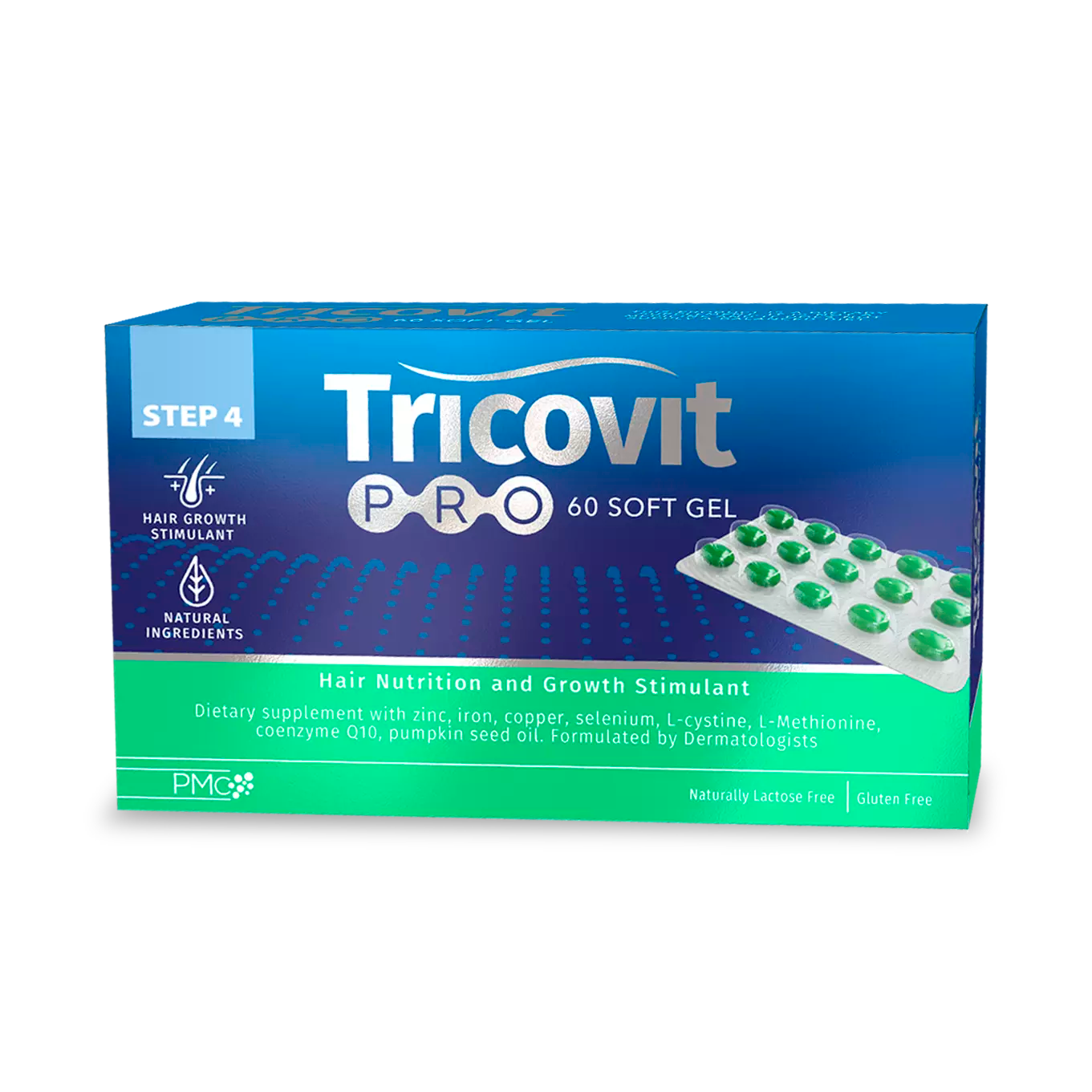 Tricovit Pro Oral Supplement for Hair & Nail Growth (60 soft gels)