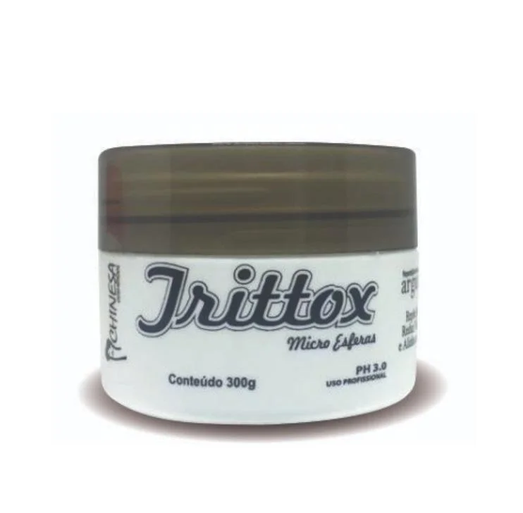 Hair care routine for frizz taming-Trittox Micro Spheres Btox Argan Volume Reducer Mask 300g - Chinesa Cosmetics