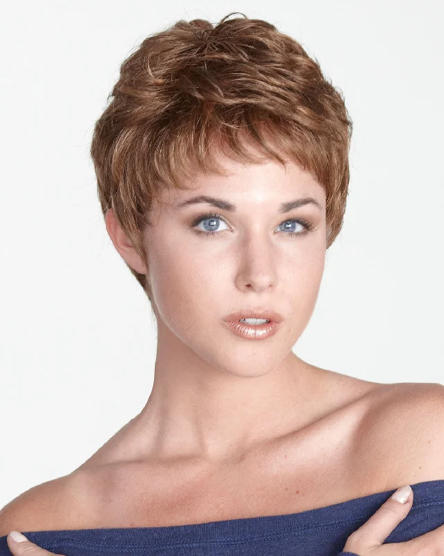 Synthetic wigs for swift styling-Vegas | Monofilament Synthetic Wig by Dream USA