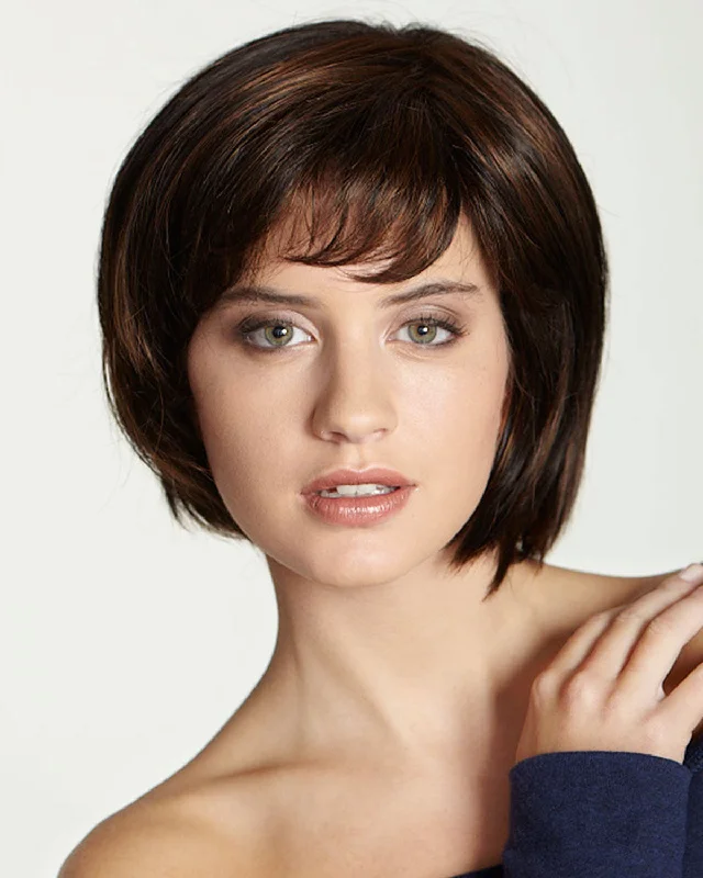 Simple synthetic wigs easy-West Port | Monofilament Synthetic Wig by Dream USA