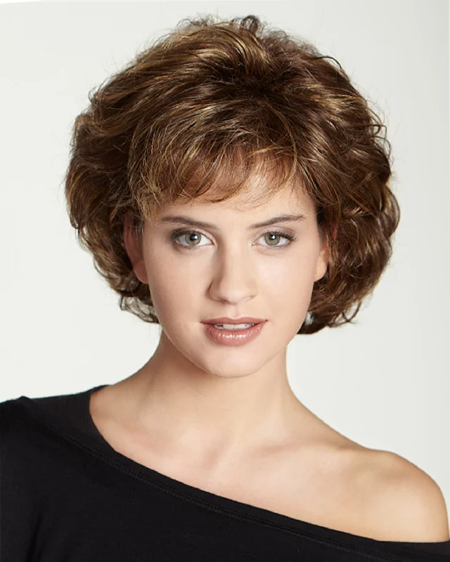 Synthetic wigs with curved part-Whitney | Synthetic Wig by Aspen