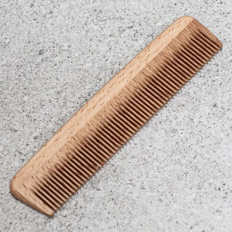 Curl grip cream-Wooden Baby Comb