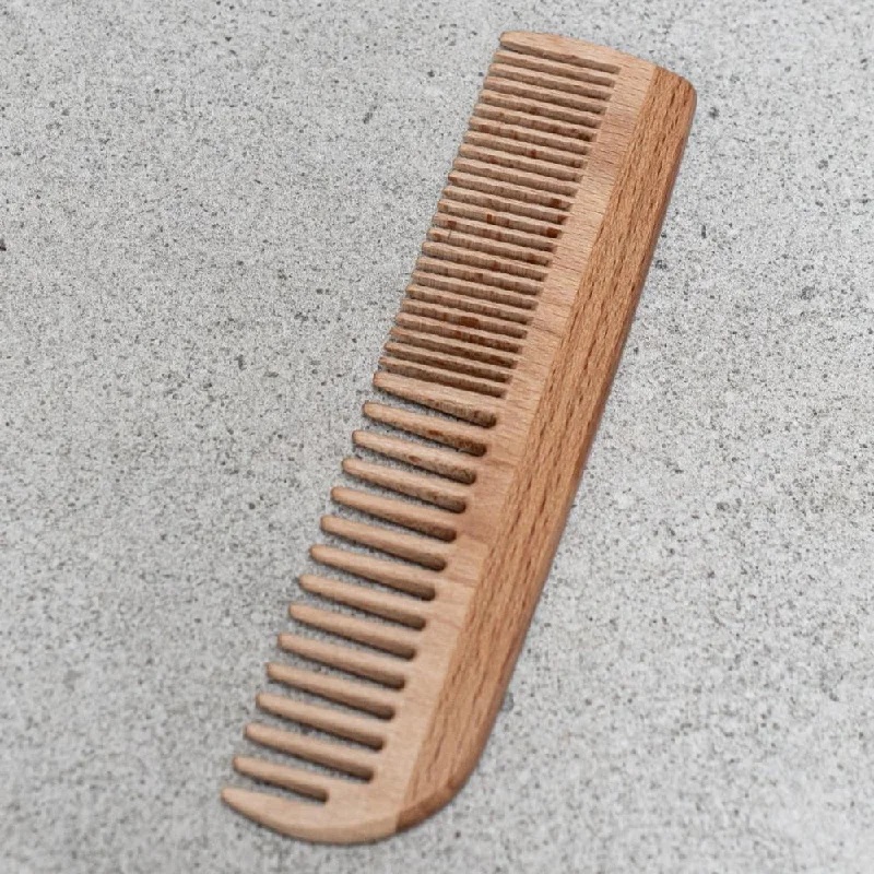 Vital balm-Wooden Wide & Fine Comb