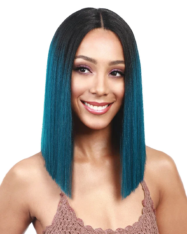 Edgy synthetic wigs tapered-Yara | Lace Front Synthetic Wig by Bobbi Boss