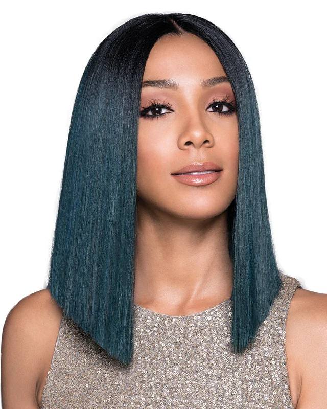 Synthetic wigs with uneven layers-Yara Sleek | Lace Front Synthetic Wig by Bobbi Boss