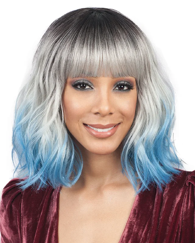 Synthetic wigs for punk festivals-Zendaya Bang | Synthetic Wig by Bobbi Boss