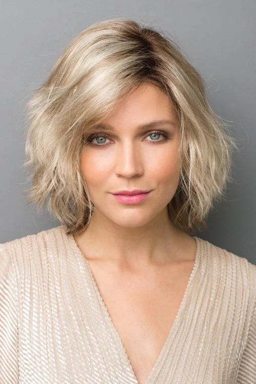 Synthetic wigs with tame curls-Zuma Synthetic Wig by Rene of Paris | Short, Wavy | Lace Front | Mono Part | Basic Cap