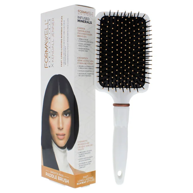 Curl lift cream-Kendall Jenner Beauty X Kendall Jenner Smooth Pass Paddle Brush by Kendall Jenner for Unisex - 1 Pc Hair Brush