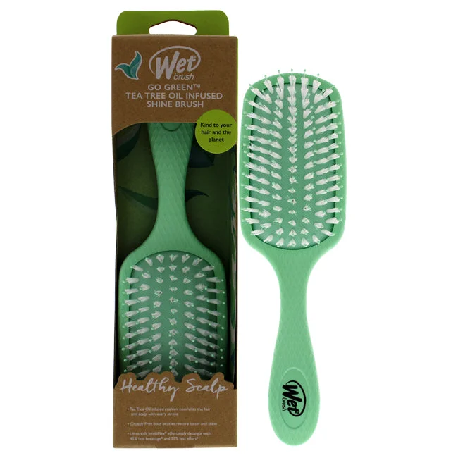 Form cream-Wet Brush Go Green Oil Infused Shine Brush - Tea Tree by Wet Brush for Unisex - 1 Pc Hair Brush