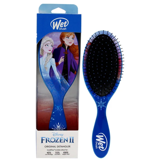 Flash lotion-Wet Brush Original Detangler Disney Frozen II Brush - Sisters by Wet Brush for Unisex - 1 Pc Hair Brush