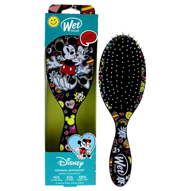 Scalp vital lotion-Wet Brush Original Detangler Disney Classic Brush - Super Cool Black by Wet Brush for Unisex - 1 Pc Hair Brush