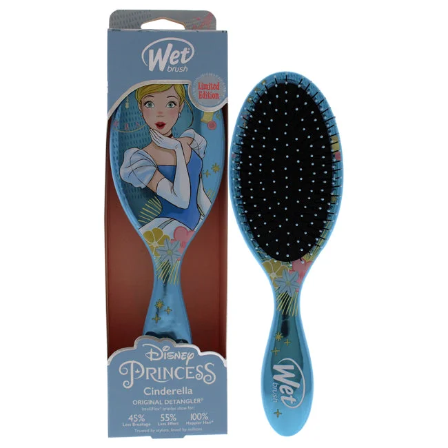 Chill lotion-Wet Brush Original Detangler Princess Wholehearted Brush - Cinderella Blue by Wet Brush for Unisex - 1 Pc Hair Brush