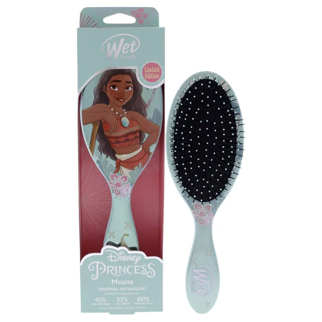 Gleam lotion-Wet Brush Original Detangler Princess Wholehearted Brush - Moana Teal by Wet Brush for Unisex - 1 Pc Hair Brush