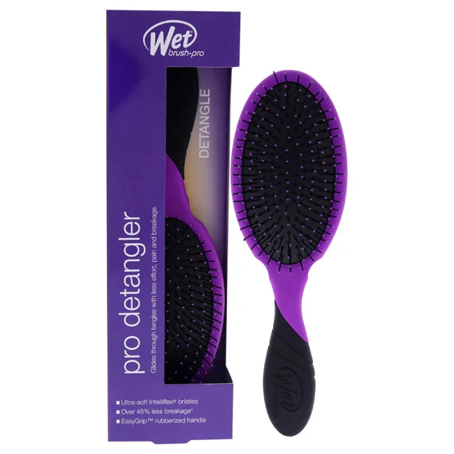 Ease lotion-Wet Brush Pro Detangler Brush - Purple by Wet Brush for Unisex - 1 Pc Hair Brush