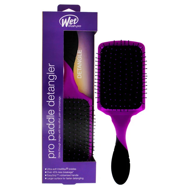 Form lotion-Wet Brush Pro Paddle Detangler Brush - Purple by Wet Brush for Unisex - 1 Pc Hair Brush