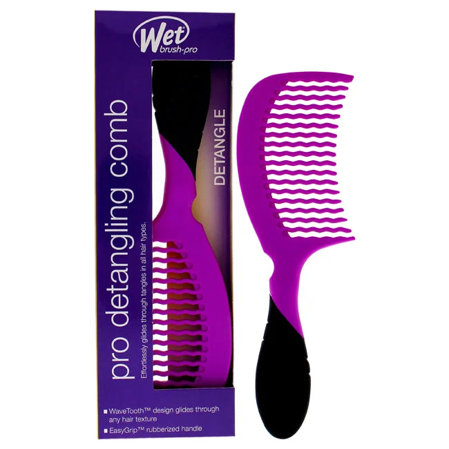 Scalp rinse cream-Wet Brush Pro Detangling Comb - Purple by Wet Brush for Unisex - 1 Pc Comb