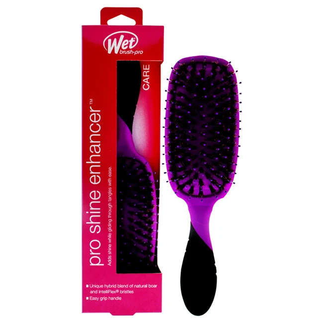 Chill cream-Wet Brush Pro Detangler Shine Enhancer Brush - Purple by Wet Brush for Unisex - 1 Pc Hair Brush